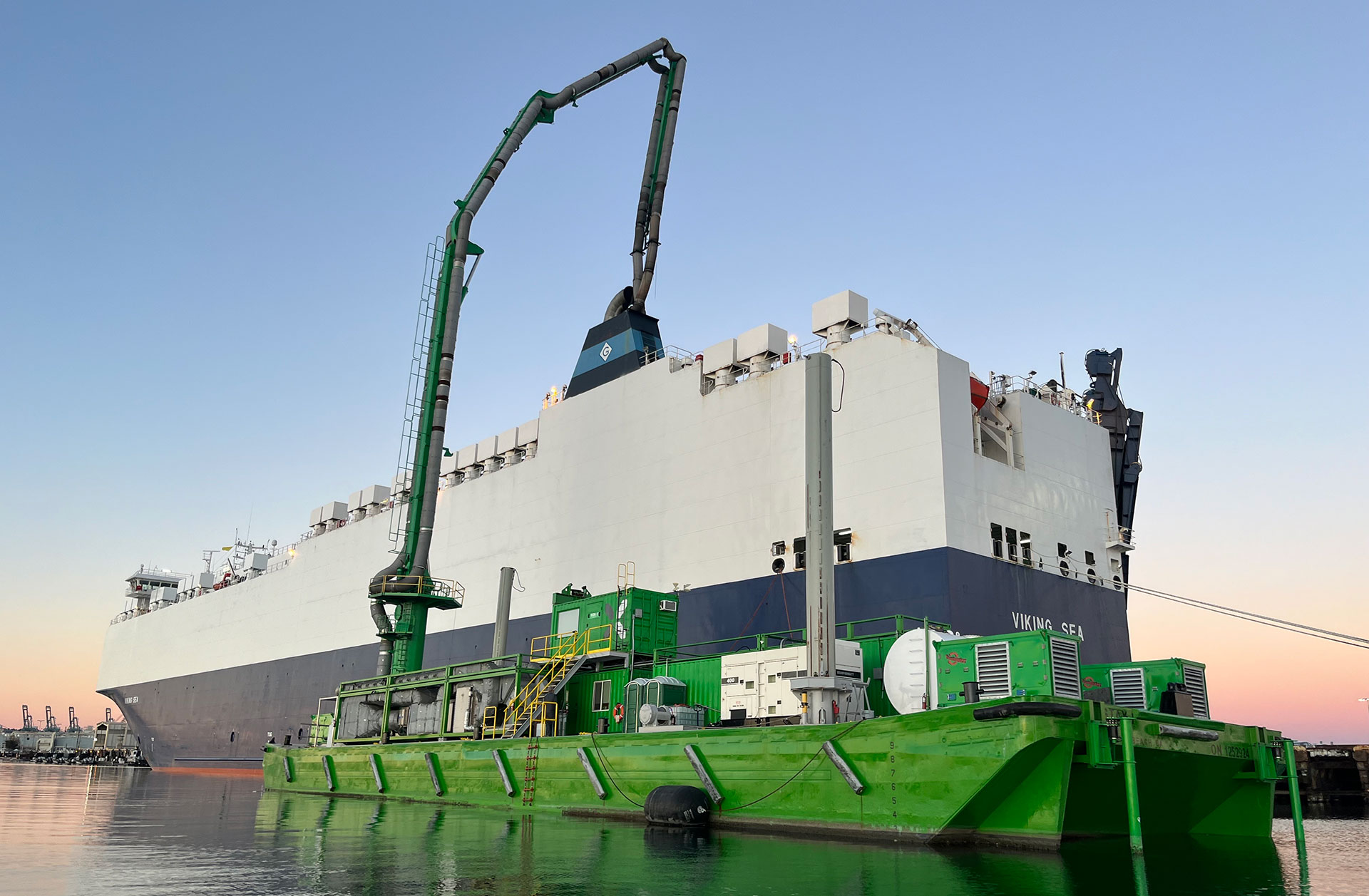 This technology sucks ships’ emissions. Its developers want to bring it from California to Europe