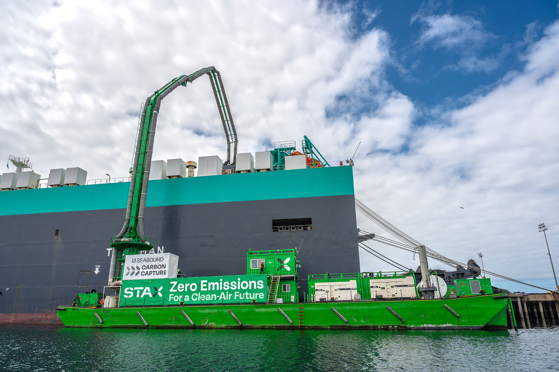 STAX Engineering Builds UK Momentum with £1.1M Government Grant for First  European Port Emissions Capture and Control Project