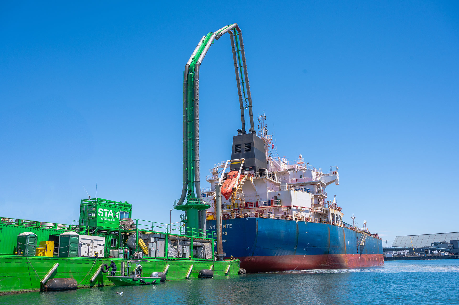 STAX Engineering Secures CARB Executive Order to Service Tanker Vessels throughout California